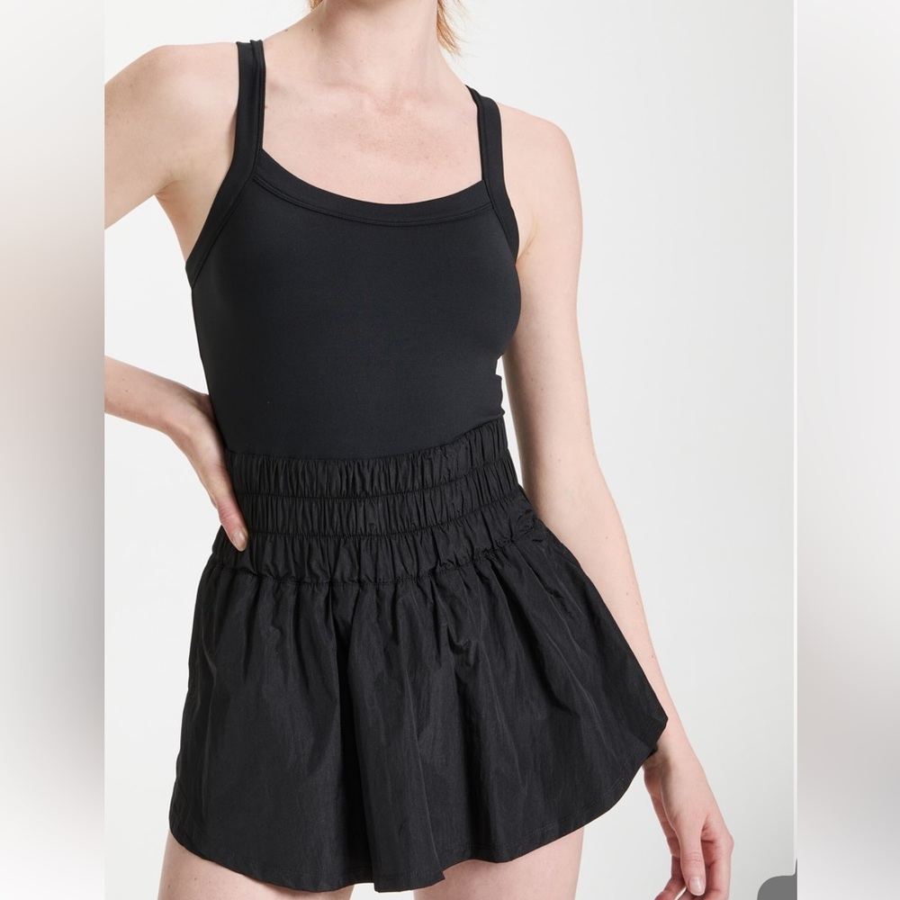 Free People Movement Way Home Skortsie in Black size Large
